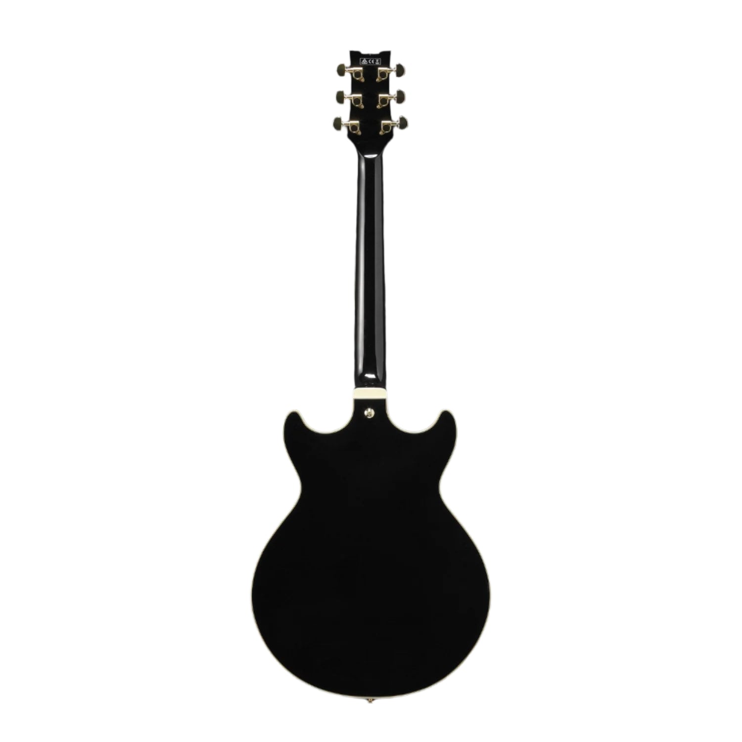 Ibanez Electric Guitars Black Ibanez AMH90 6 String Electric Guitar 