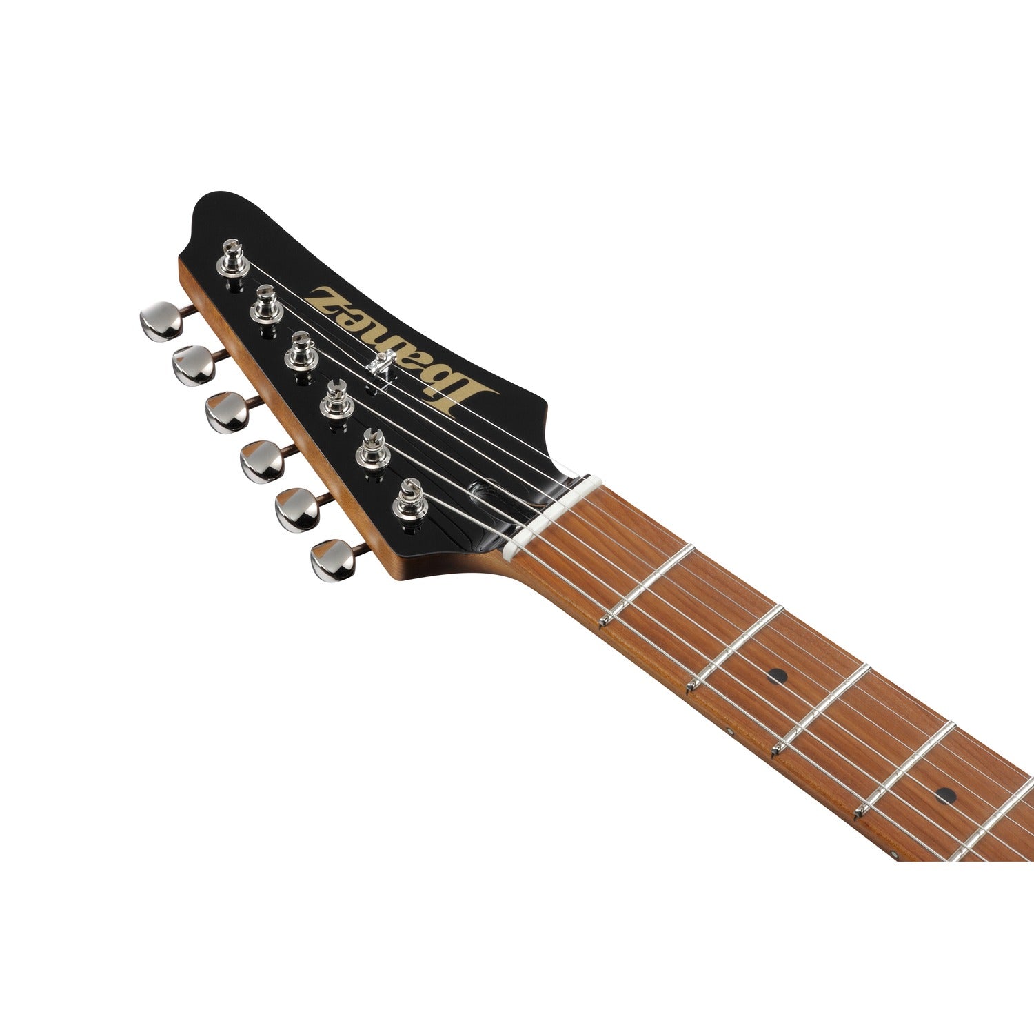 Ibanez Electric Guitars Black Ibanez FLATV1 John Smith Signature 6 String Electric Guitar 