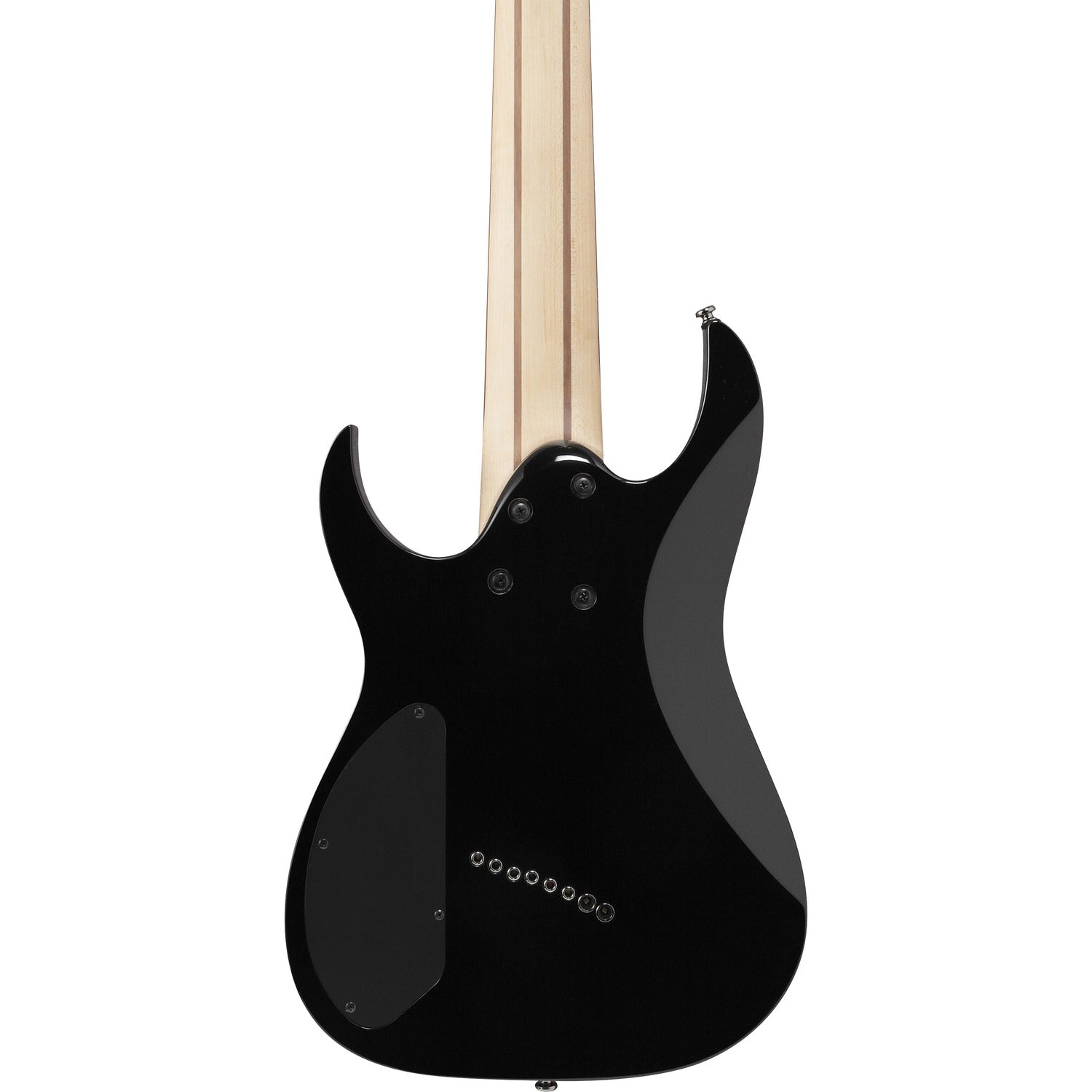 Ibanez Electric Guitars Black Ibanez RGMS8 RG Standard Series 8 String Electric Guitar