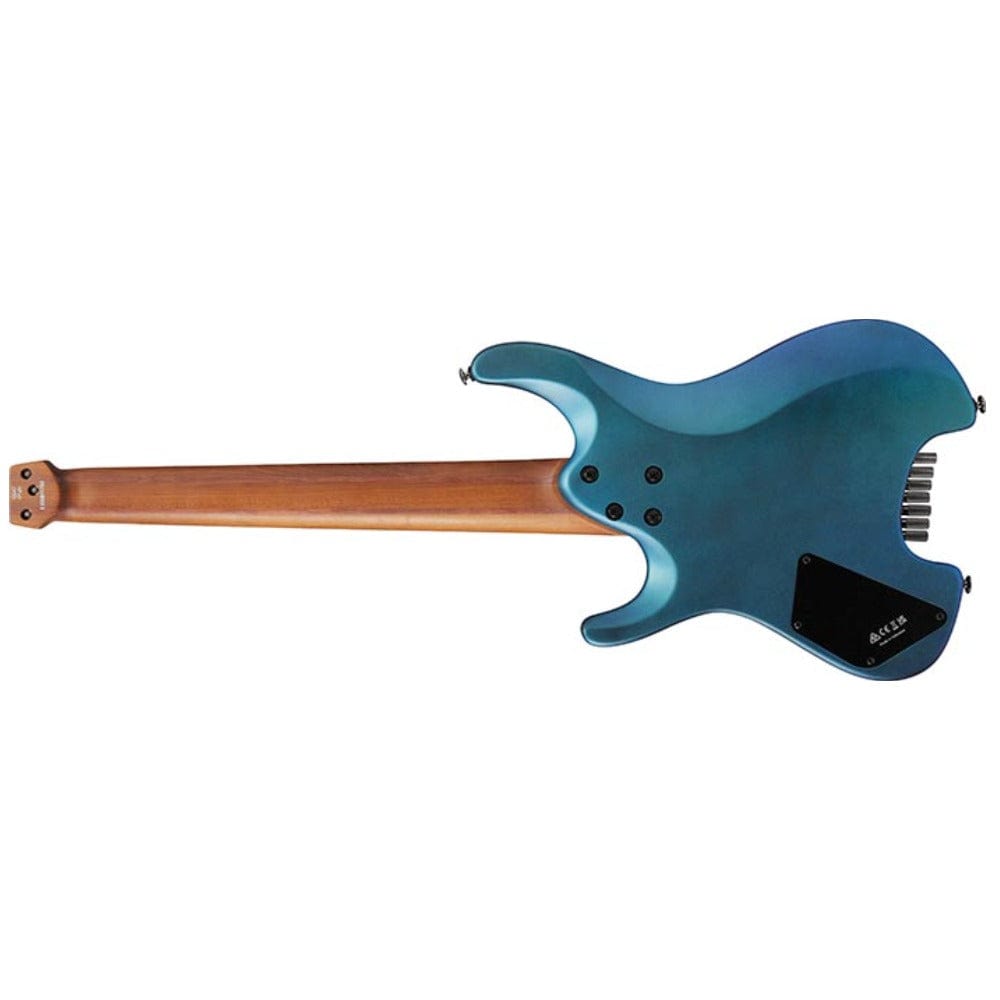ibanez electric guitars blue chameleon metallic matte ibanez q547 electric guitar with gig bag     