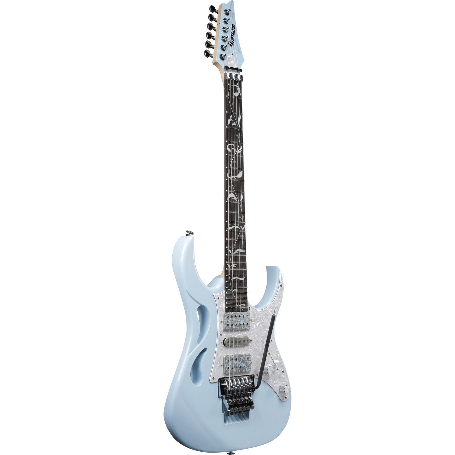 Ibanez Electric Guitars Blue Powder Ibanez PIA3761C Steve Vai Signature 6 String Electric Guitar