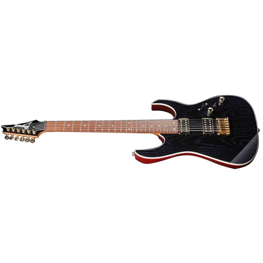 ibanez electric guitars blue wave black ibanez rg421hpah rg standard 6 string electric guitar - blue wave black   