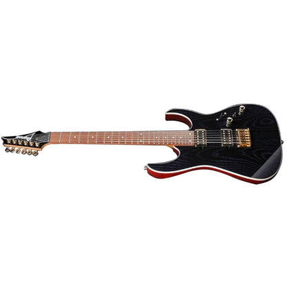 ibanez electric guitars blue wave black ibanez rg421hpah rg standard 6 string electric guitar - blue wave black   