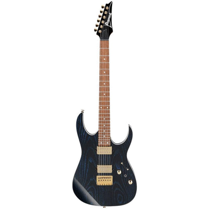 ibanez electric guitars blue wave black ibanez rg421hpah rg standard 6 string electric guitar - blue wave black   