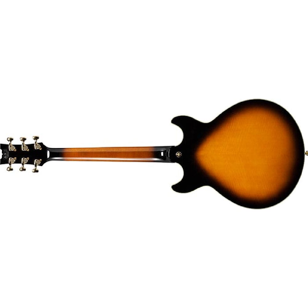 ibanez electric guitars brown sunburst ibanez am artstar series hollow body 6 string electric guitar     