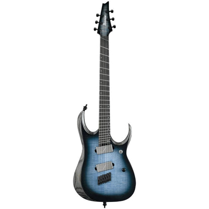 Ibanez Electric Guitars Cerulean Blue Burst Low Gloss Ibanez RGD61ALMS RGD Axion Label 6 String Electric Guitar - Cerulean Blue Burst Low Gloss