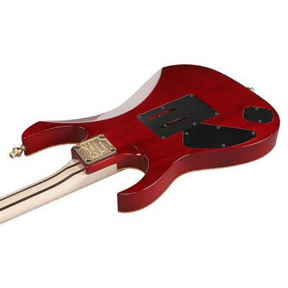 Ibanez Electric Guitars Charmant Wine Red Ibanez RG8565R RG Series J.Custom Electric Guitar with Case