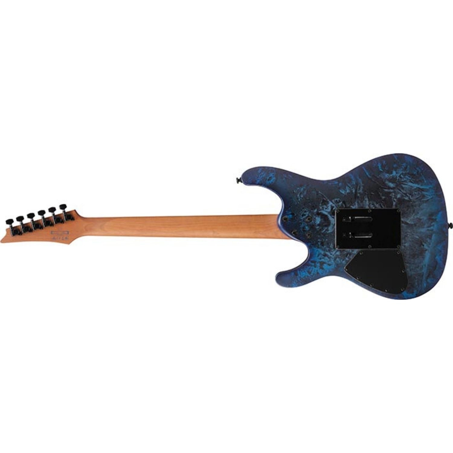 Ibanez Electric Guitars Cosmic Blue Frozen Matte Ibanez S770 S Series 6 String Electric Guitar 