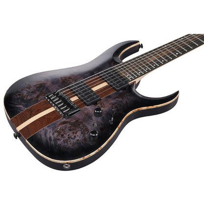 Ibanez Electric Guitars Deep Twilight Burst Low Gloss Ibanez RGA217PIPB 7 String Electric Guitar with Gigbag