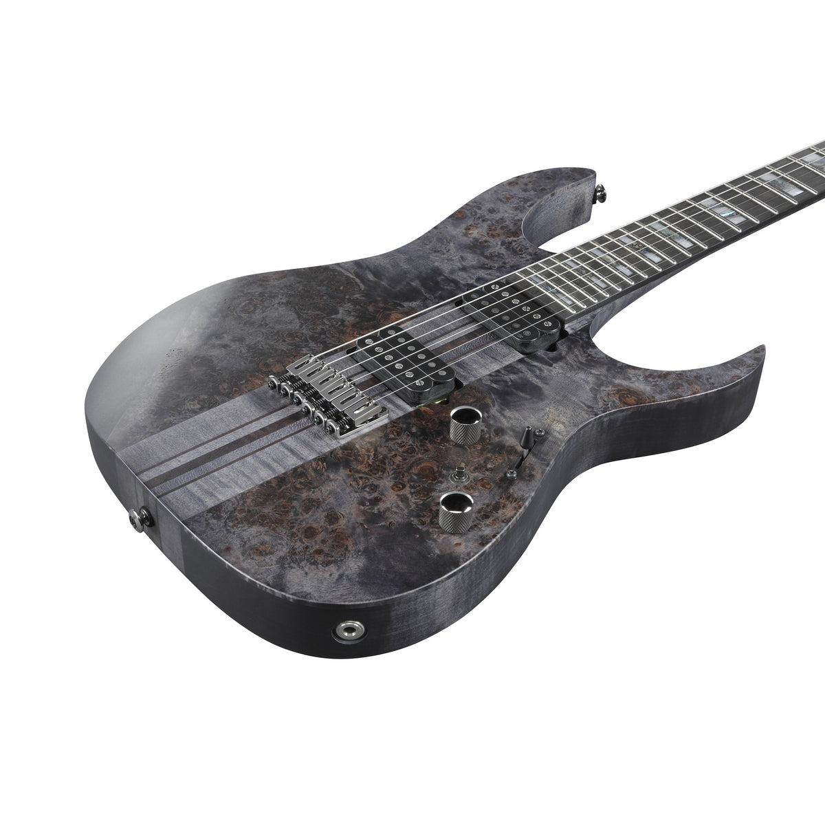 Ibanez Electric Guitars Deep Twilight Flat Ibanez RGT1221PB-DTF Premium RG Series 6 String Electric Guitar - Deep Twilight Flat 