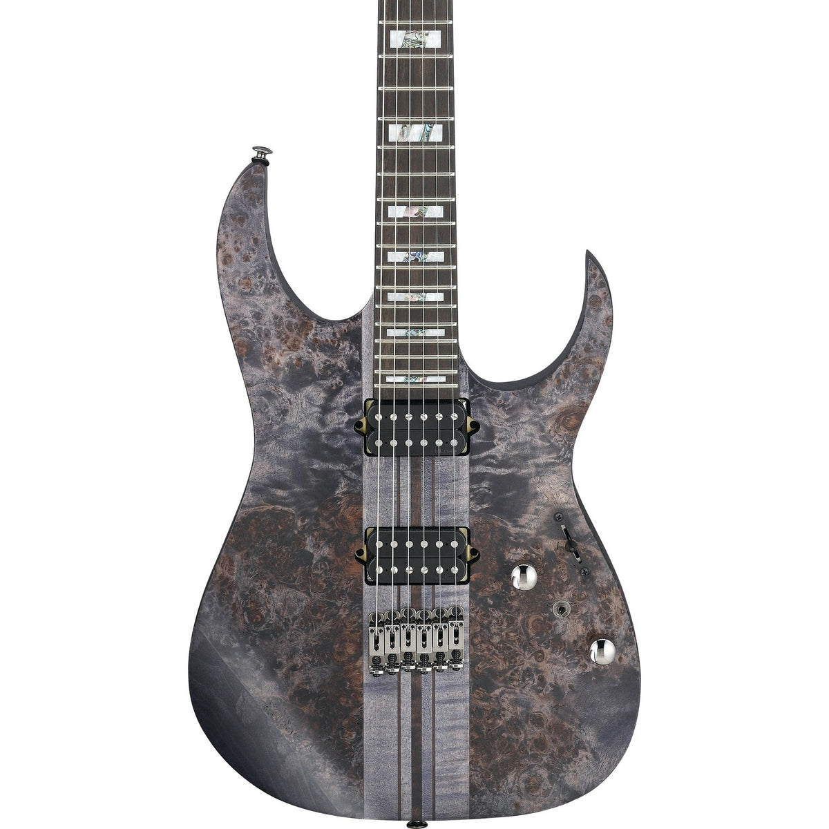 Ibanez Electric Guitars Deep Twilight Flat Ibanez RGT1221PB-DTF Premium RG Series 6 String Electric Guitar - Deep Twilight Flat 