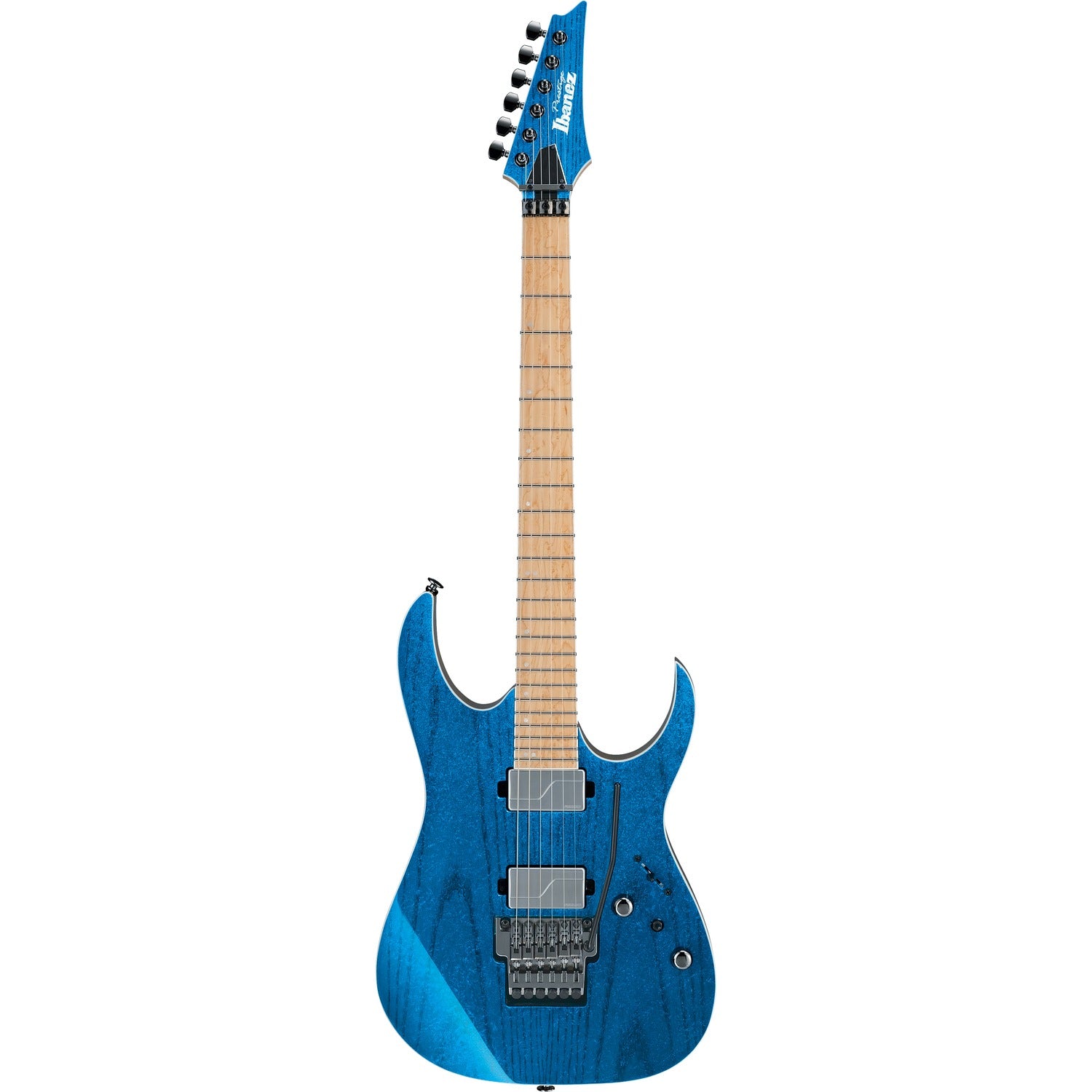 Ibanez Electric Guitars Frozen Ocean Ibanez RG5120M RG Prestige 6-String Electric Guitar with Case 