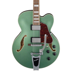 Ibanez Electric Guitars Ibanez AFS75T-MGF Artcore Electric Guitar- Metallic Green Flat