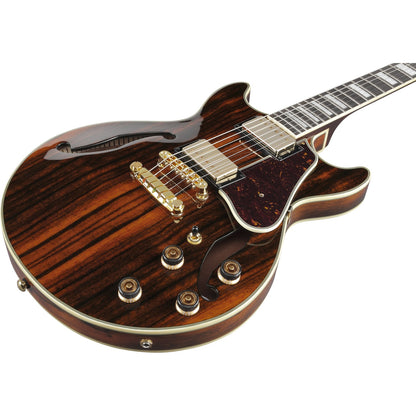 Ibanez Electric Guitars Ibanez AM93MENT AM Artcore Expressionist Series Electric Guitar- Natural