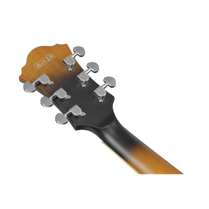 Ibanez Electric Guitars Ibanez Artcore AF55 Hollow-Body Electric Guitar - Tobacco Flat