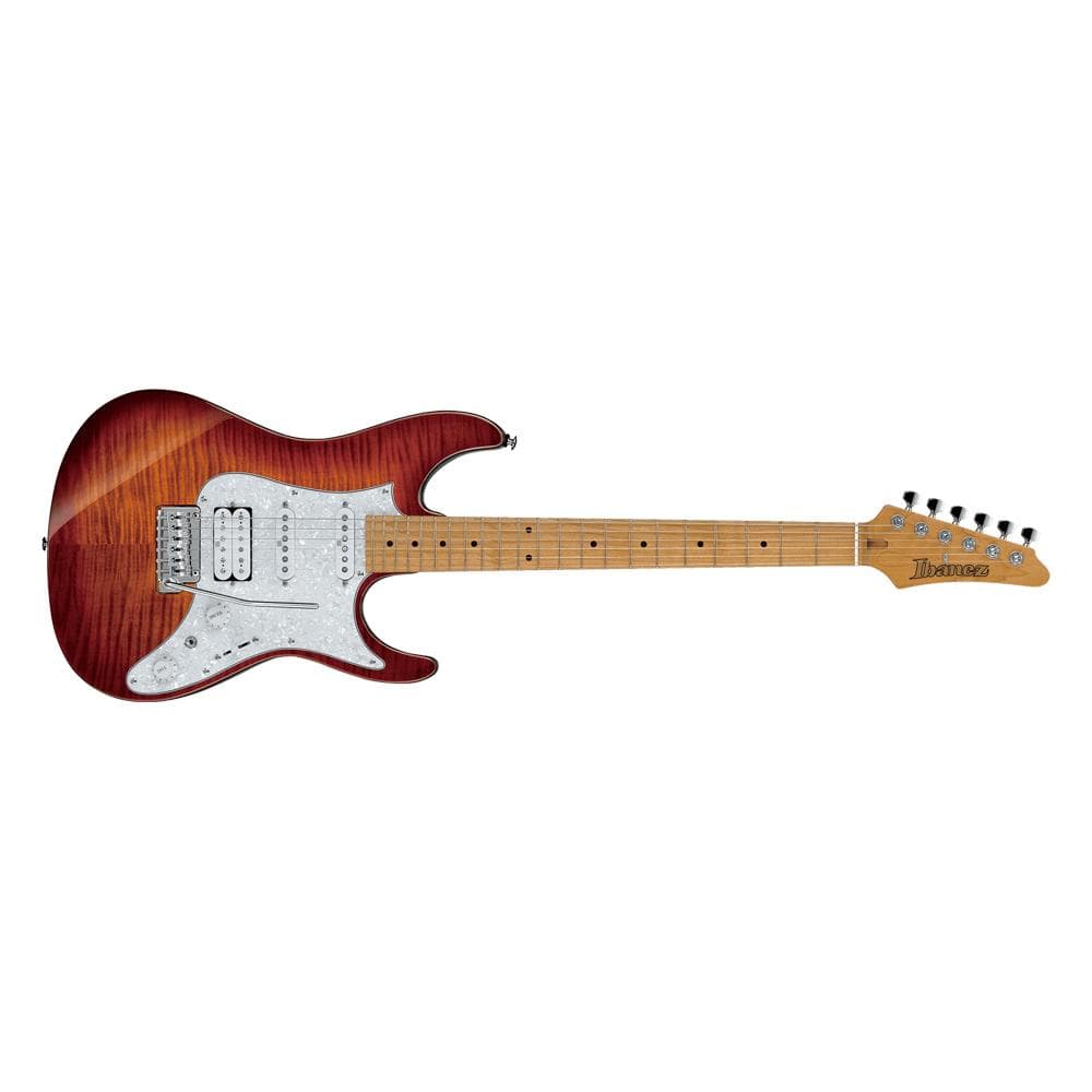 ibanez electric guitars ibanez az224f premium 6-string electric guitar - brown topaz burst