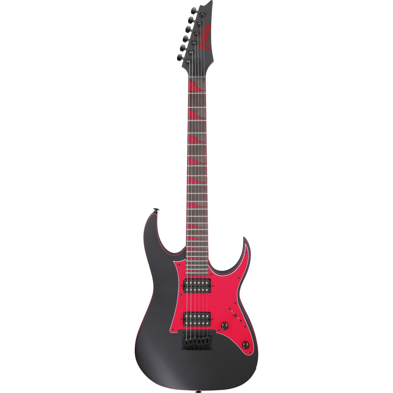 Ibanez Electric Guitars Ibanez GRG131DX RG Gio Series 6-String Electric Guitar- Black Flat#color_black-flat