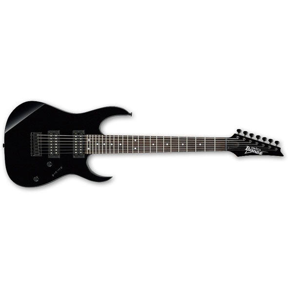 ibanez electric guitars ibanez grg7221bkn electric guitar, 7-string