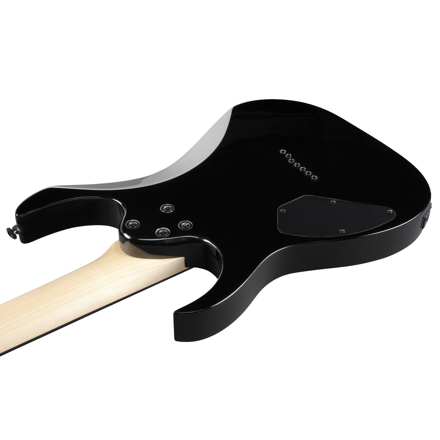 Ibanez Electric Guitars Ibanez GRG7221QA RG Series 7-String Electric Guitar - Transparent Black Sunburst