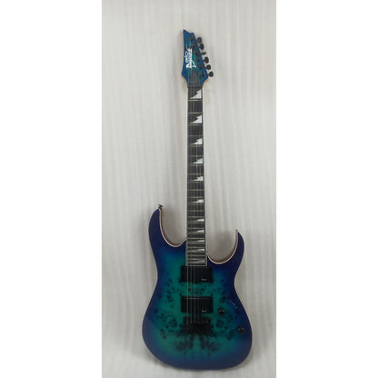 Ibanez Electric Guitars Ibanez GRGR221PA RG Gio Series Electric Guitar Aqua Burst - Open Box B Stock