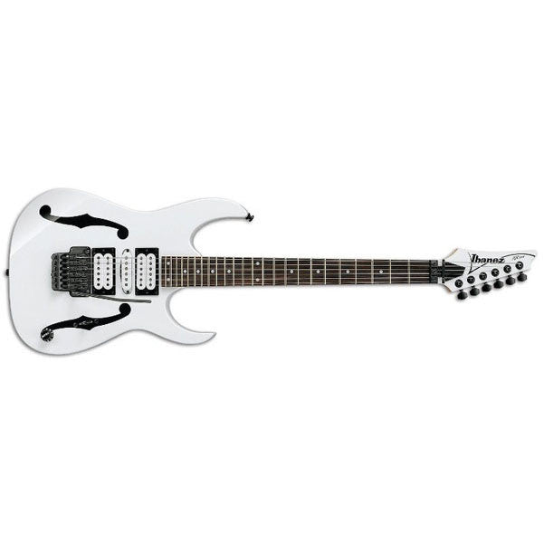 ibanez electric guitars ibanez pgm3 paul gilbert signature electric guitar - white