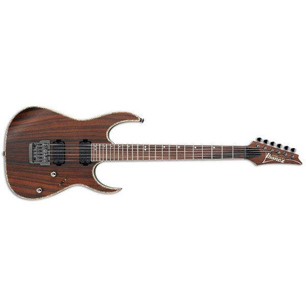 ibanez electric guitars ibanez premium series rg721rw electric guitar - charcoal brown flat
