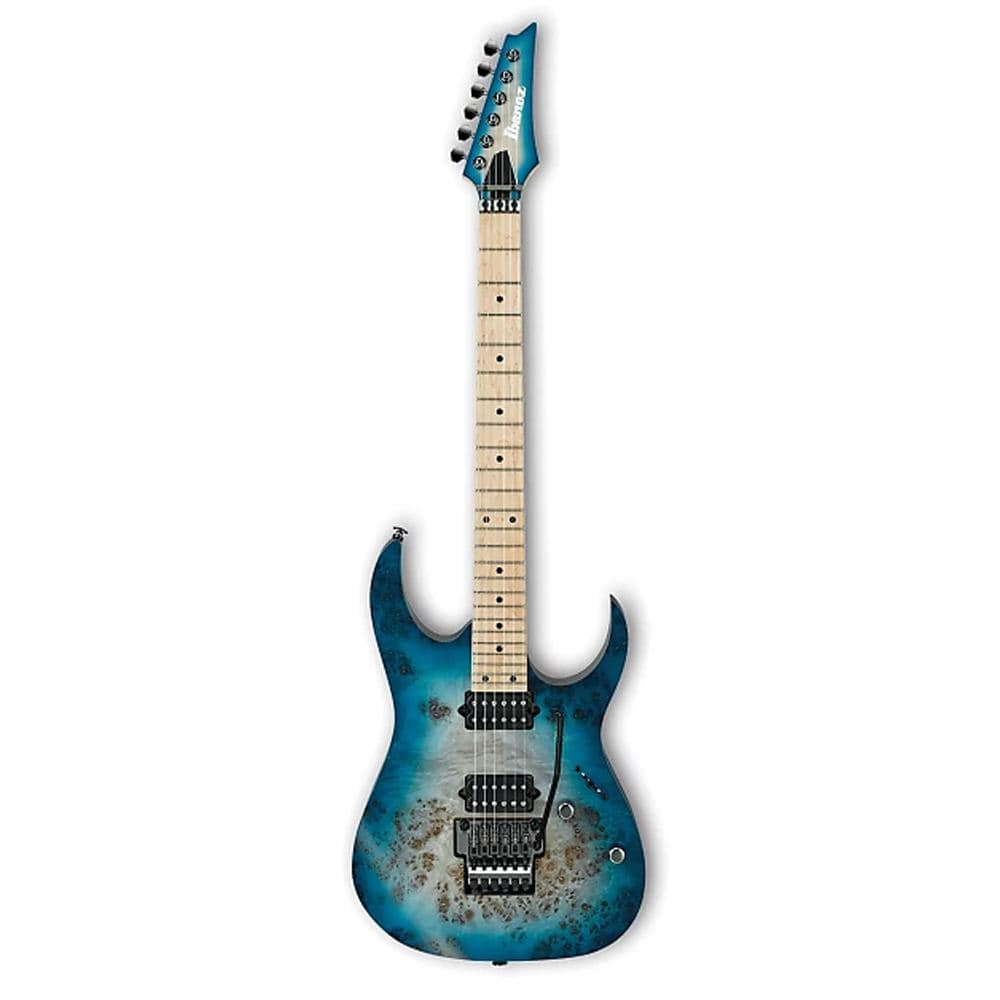 ibanez electric guitars ibanez prestige rg-652 mpb 6-string electric guitar - ghost fleet blue