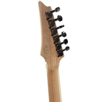 ibanez electric guitars ibanez prestige series rg652ahms electric guitar - orange metallic burst flat