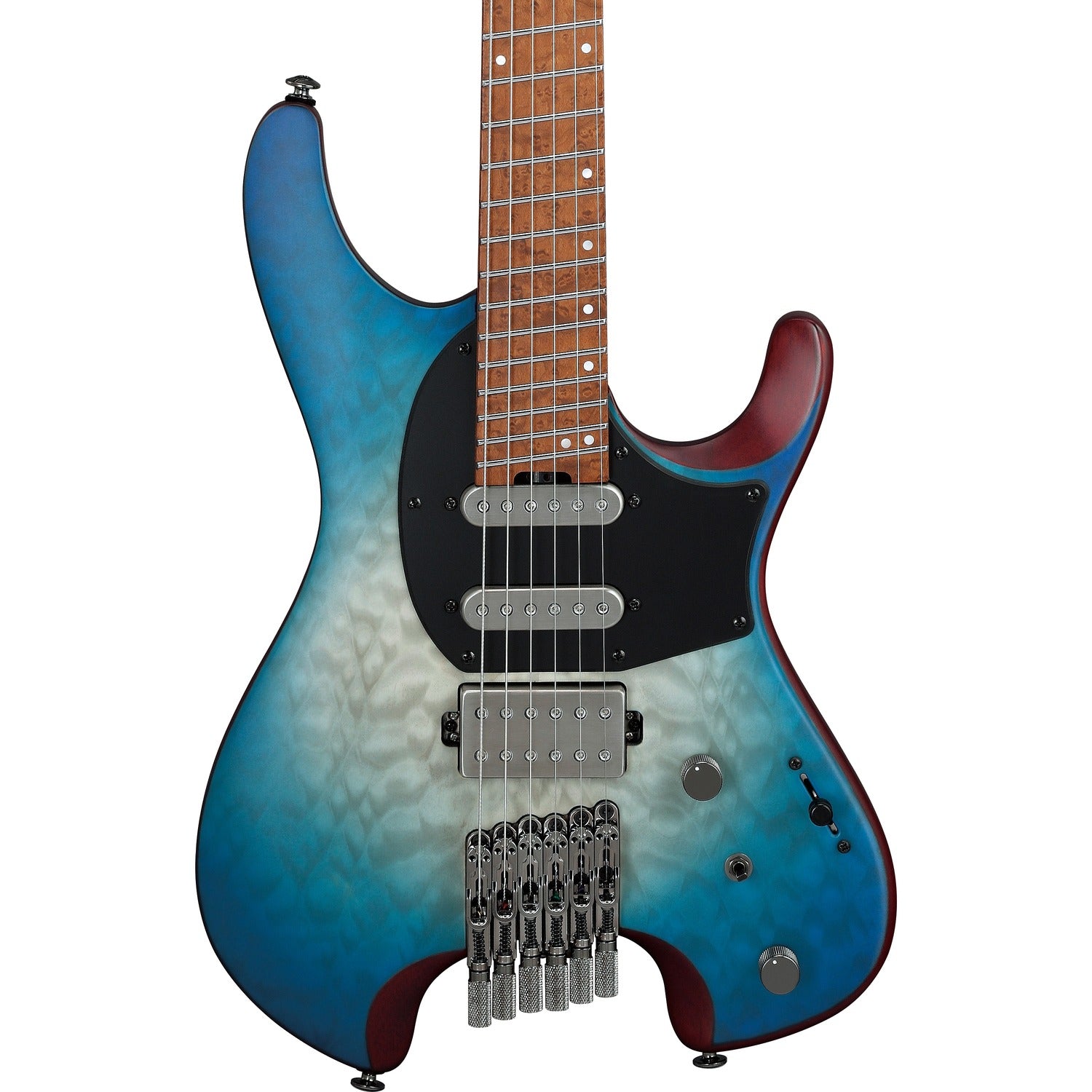 Ibanez Electric Guitars Ibanez Q Series QX54QM Standard 6 String Headless Electric Guitar