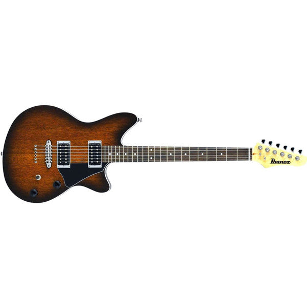 ibanez electric guitars ibanez rc320 electric guitar- walnut sunburst