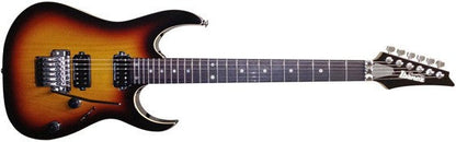 ibanez electric guitars ibanez rg2820zd limited edition prestige electric guitar with case - tri fade burst