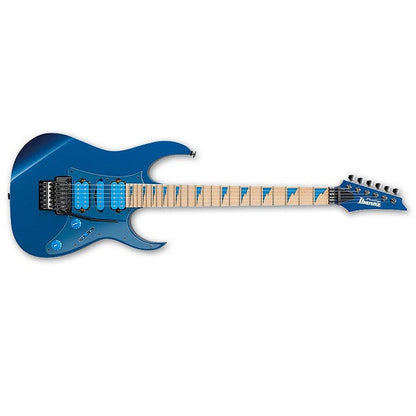 ibanez electric guitars ibanez rg3770dx prestige electric guitar - laser blue