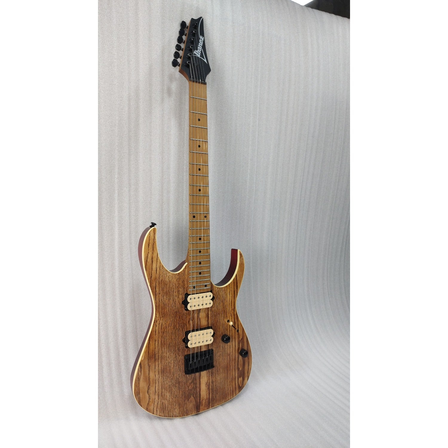 Ibanez Electric Guitars Ibanez RG421HPAM RG Standard 6 String Electric Guitar - Antique Brown Stained Low Gloss - Open Box
