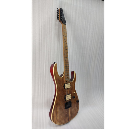 Ibanez Electric Guitars Ibanez RG421HPAM RG Standard 6 String Electric Guitar - Antique Brown Stained Low Gloss - Open Box
