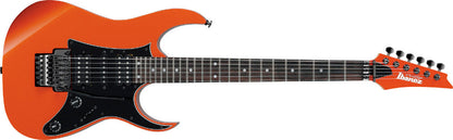 ibanez electric guitars ibanez rg655 prestige electric guitar - firestorm orange metallic