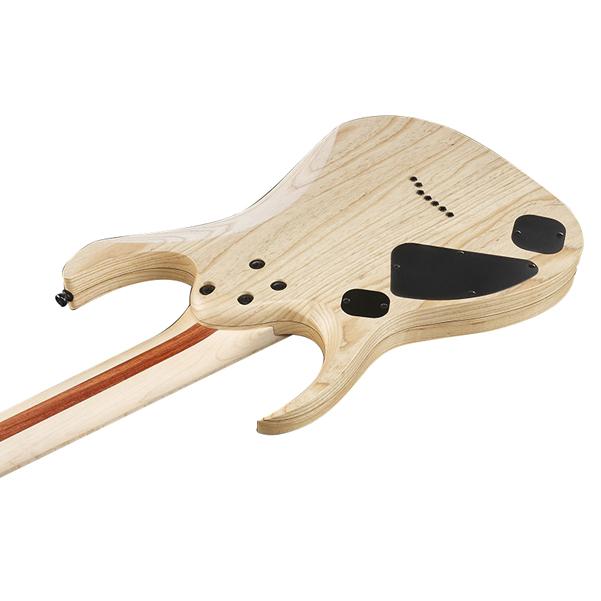 ibanez electric guitars ibanez rgdix7mpb iron label 7-string electric guitar - surreal blue burst