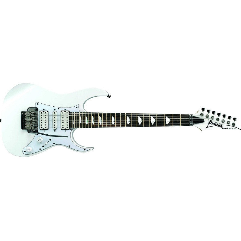 ibanez electric guitars ibanez uv71p steve vai signature series electric guitar - white