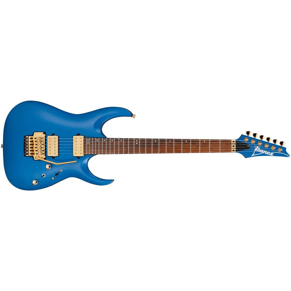 ibanez electric guitars laser blue matte ibanez rga42hpt rga standard 6 string electric guitar - laser blue matte     