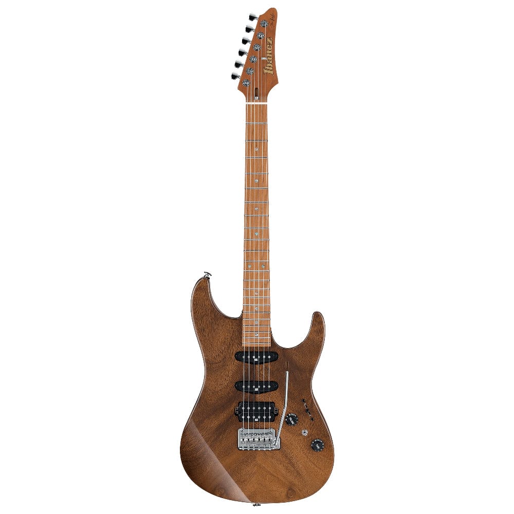 ibanez electric guitars natural ibanez tqm1 tom quayle signature 6 string electric guitar   