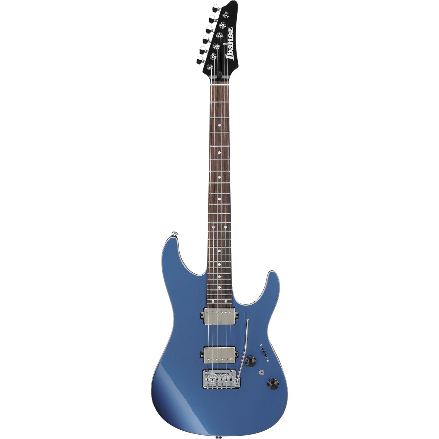 Ibanez Electric Guitars Prussian Blue Metallic Ibanez AZ42P1 Premium AZ Series 6 String Electric Guitar