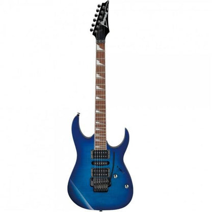 ibanez electric guitars sapphire blue ibanez rg370fmz electric guitar