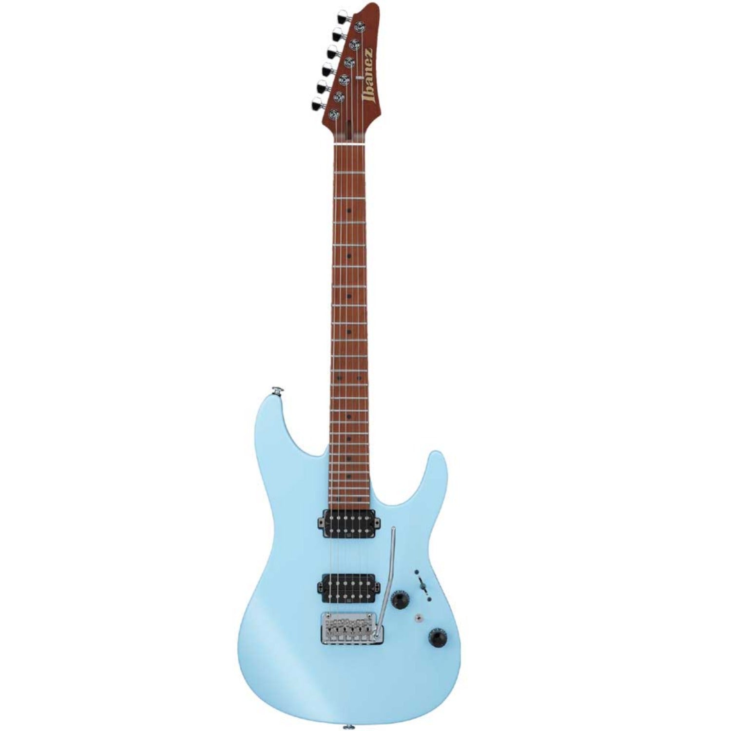 Ibanez Electric Guitars Seafoam Blue Flat Ibanez AZ-2402 Prestige Series 6-String Electric Guitar with Case