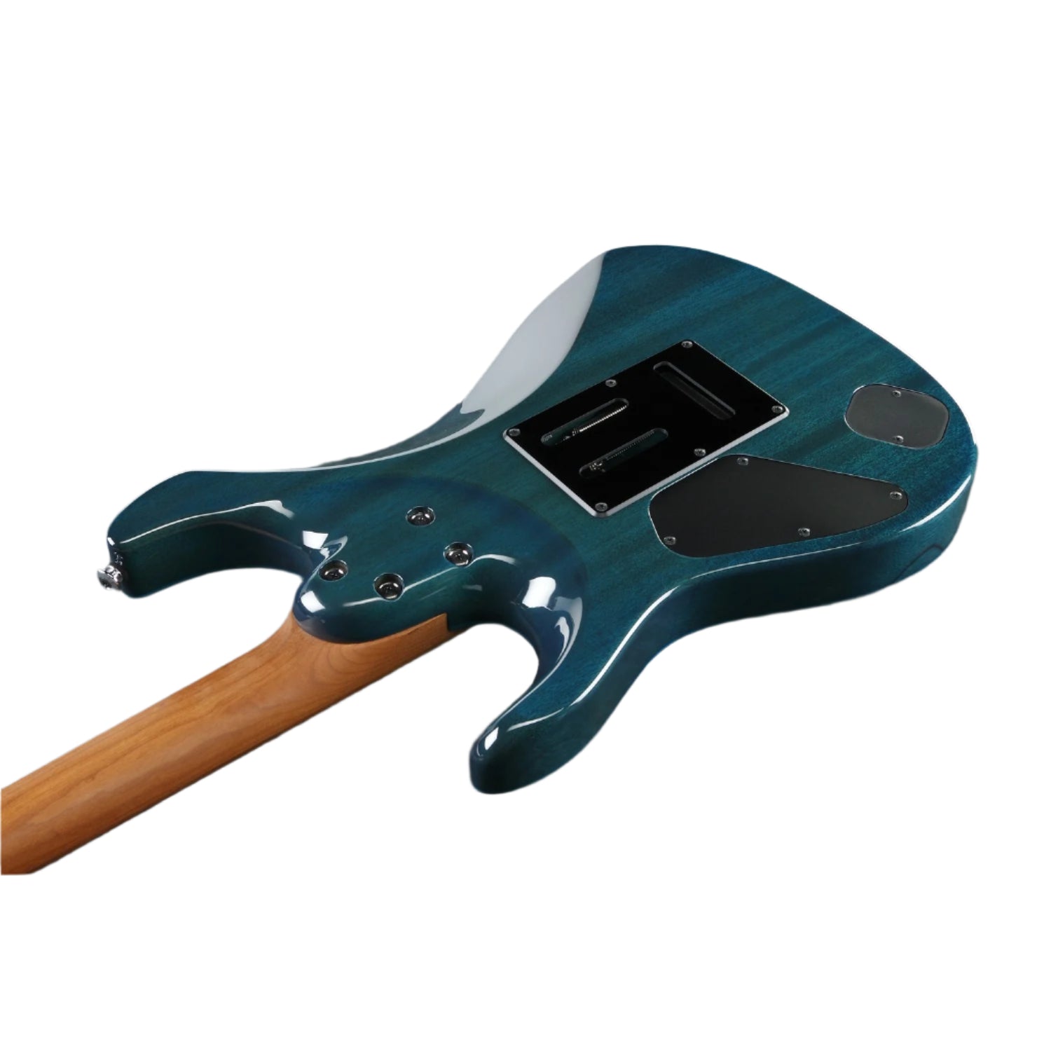 Ibanez Electric Guitars Transparent Aqua Blue Ibanez MM1 Martin Miller Signature 6 String Electric Guitar
