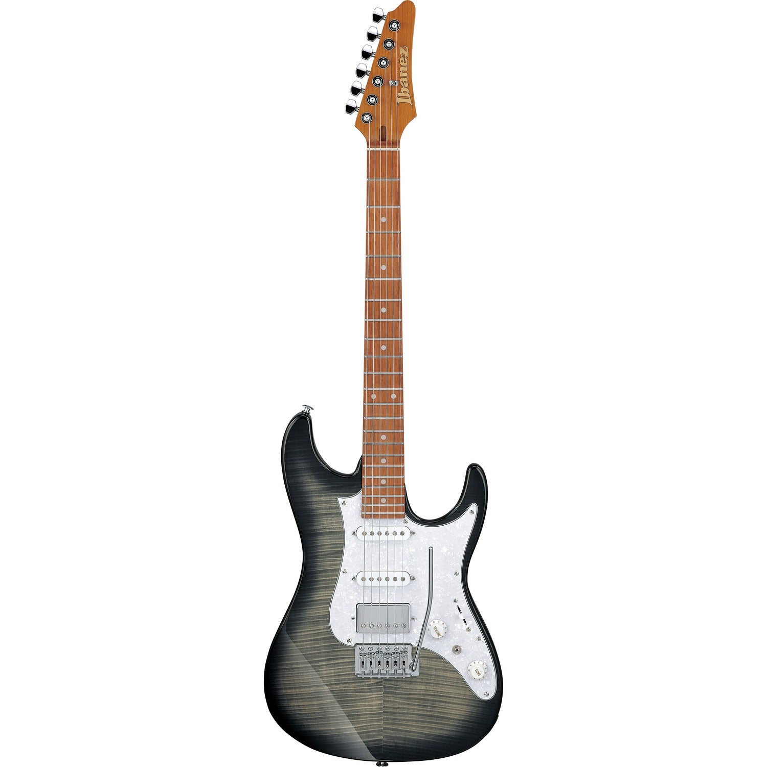 Ibanez Electric Guitars Transparent Black Sunburst Ibanez AZ22S1F AZ Series 6 String Electric Guitar#color_transparent-black-sunburst