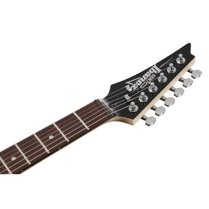 Ibanez Electric Guitars Transparent Blue Burst Ibanez GRX70QAL RG Gio Series Left Handed Electric Guitar