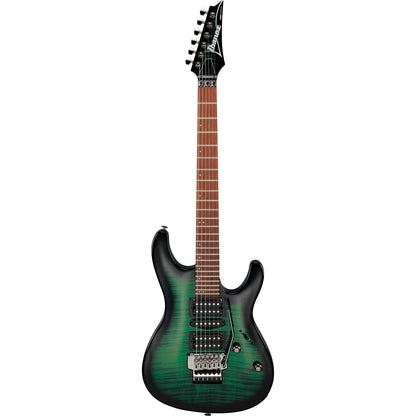 Ibanez Electric Guitars Transparent Emerald Burst Ibanez KIKOSP3 KIKO Series 6 String Electric Guitar - Transparent Emerald Burst