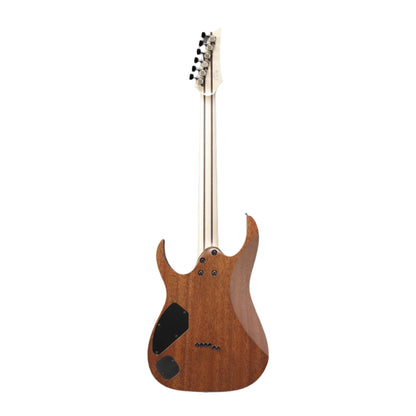 Ibanez Electric Guitars Transparent Fluorescent Orange Ibanez RG Prestige Series RGR5221 Electric Guitar With Case