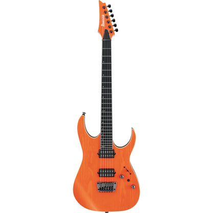Ibanez Electric Guitars Transparent Fluorescent Orange Ibanez RG Prestige Series RGR5221 Electric Guitar With Case