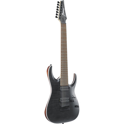 Ibanez Electric Guitars Transparent Gray Flat Ibanez RGA742FM RGA Standard 7 String Electric Guitar