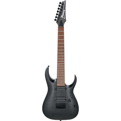 Ibanez Electric Guitars Transparent Gray Flat Ibanez RGA742FM RGA Standard 7 String Electric Guitar